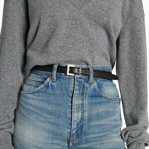 Saint Laurent YSL Cassandre Thin Belt